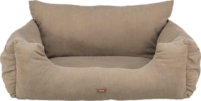 Pelech do auta Trixie Double 80×60×35 cm šedobéžový