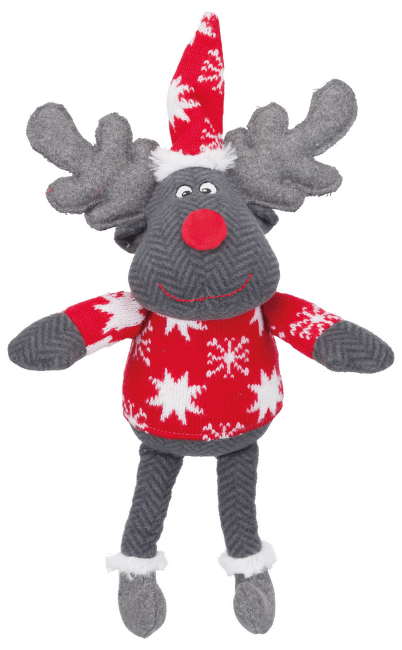 Trixie Xmas Hračka plyšový sob, 42cm