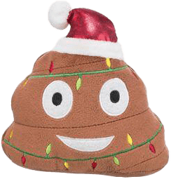 Trixie hračka Xmas Emoticon plyš 17 cm