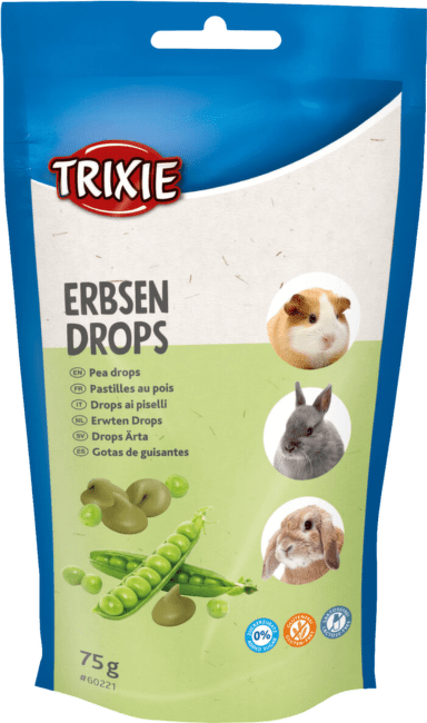 Лакомство для грызунов – TRIXIE Peas Drops, 75 г
