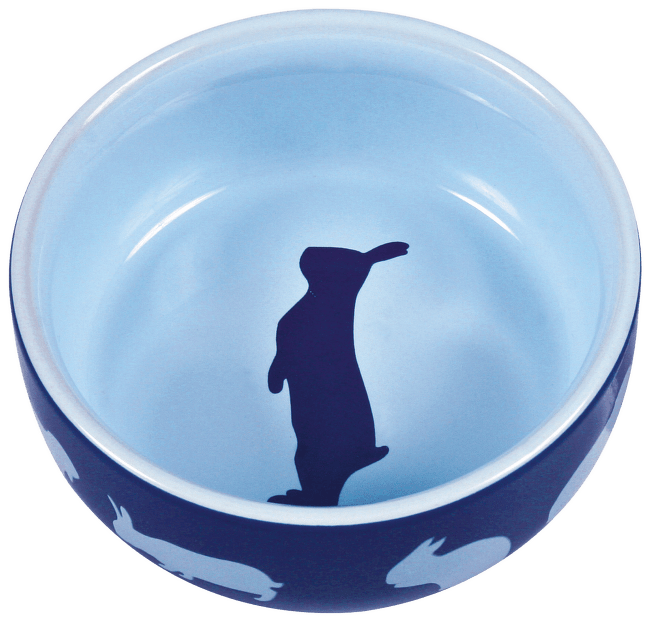 Keramikas bļoda grauzējiem – Trixie, Ceramic bowl with motif, rabbit, 250 ml