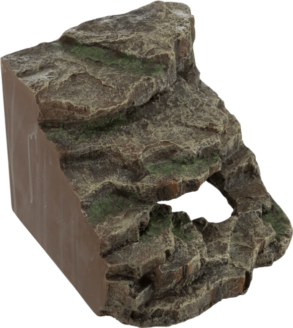Dekors terārijiem – TRIXIE, Corner rock with cave and platform, 19 x 16 x 18 cm