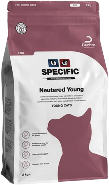 Диетический корм для кошек – Specific FND Neutered Young, 2 кг