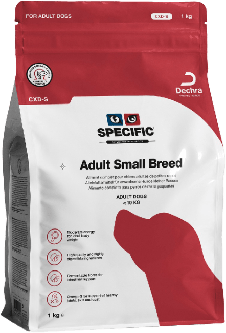 Veterinārā barība suņiem – Specific CXD-S Adult Small Breed, 1 kg