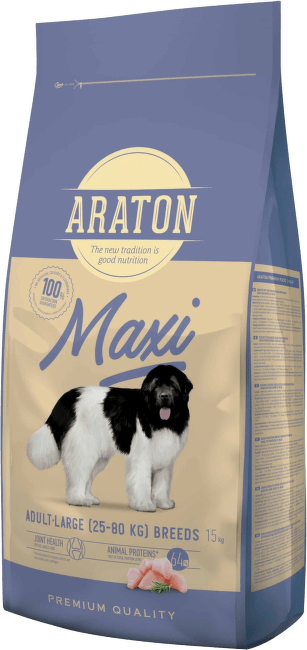 Barība suņiem – Araton Dog Adult Maxi, 15 kg