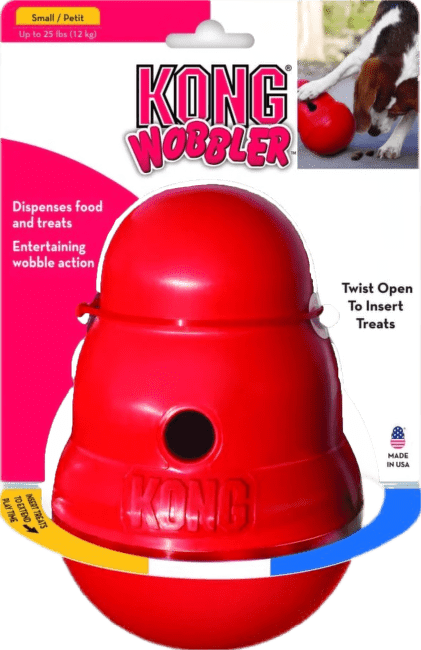 Игрушка для собак – KONG Wobbler, S, Red