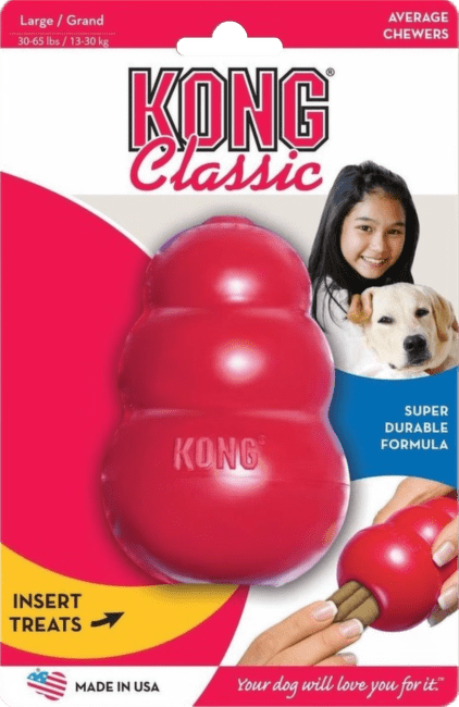 Rotaļlieta suņiem – KONG Classic, L, Red