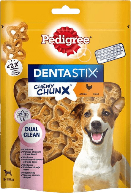 Лакомство для собак – Pedigree, Chewy Chunx Mini, 68 г