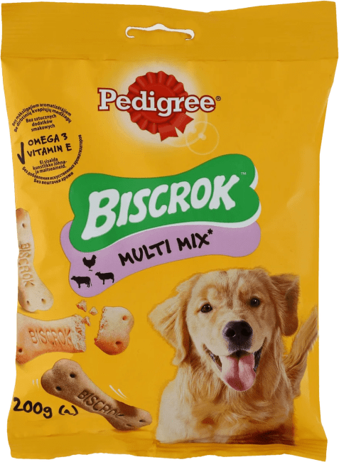 Лакомство для собак – Pedigree Biscrok, 200 г
