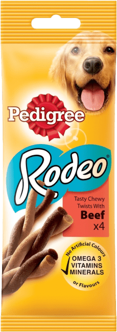 Gardums suņiem – Pedigree Rodeo, 70 g