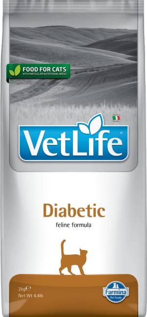 Vetlife cat vet L. Diabetic 2kg