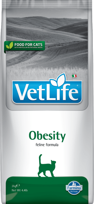 Vetlife cat vet L. Obesity 2kg