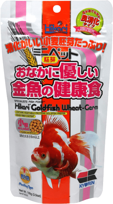 Корм для рыбок - Hikari, Goldfish Wheat-Germ Mini Pellet, 100 г