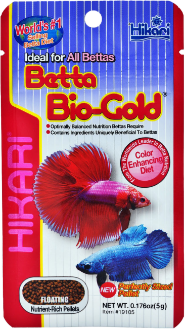 Barība gailīšiem - Hikari, Tropical Betta Bio-Gold, 5 g