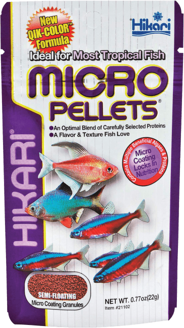 Barība zivīm - Hikari, Tropical Micro Pellets, 22 g