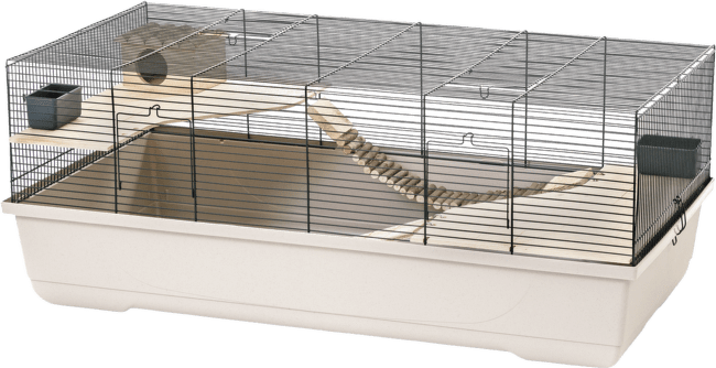 Būris grauzējiem – MPS2, HAMSTER 101 flat NATURE, 100 x 53 x 40 cm