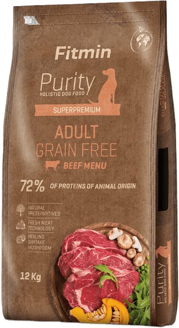 Krmivo Fitmin Purity Adult Beef Grain Free 12 kg