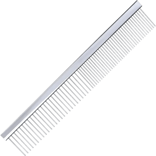 Расческа для собак – Groom Professional CHROME COMB, 19 см