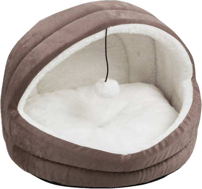 Лежанка для кошек - Pawise, Cat Igloo Bed, beige
