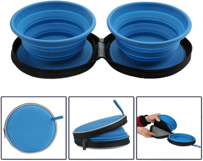 Миска для путешествий – Pawise Bowl Set, 2 x 700 мл