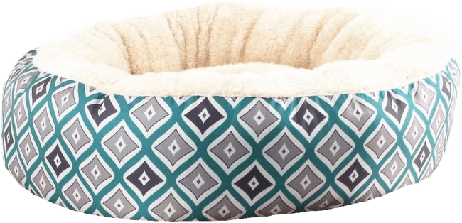 Guļvieta suņiem – Pawise Round Dog Bed, green, S