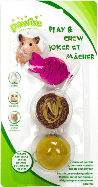 Игрушка для грызунов – Wood'n Loofah Pretty Toys nr.2