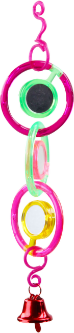 Rotaļlieta putniem – Pawise Bird ring with bells