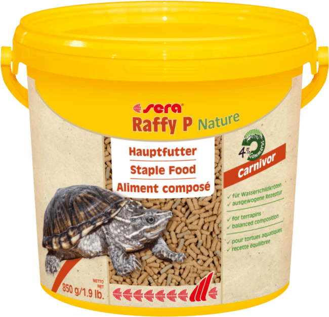 Barība rāpuļiem – Sera Raffy P Nature, 3800 ml