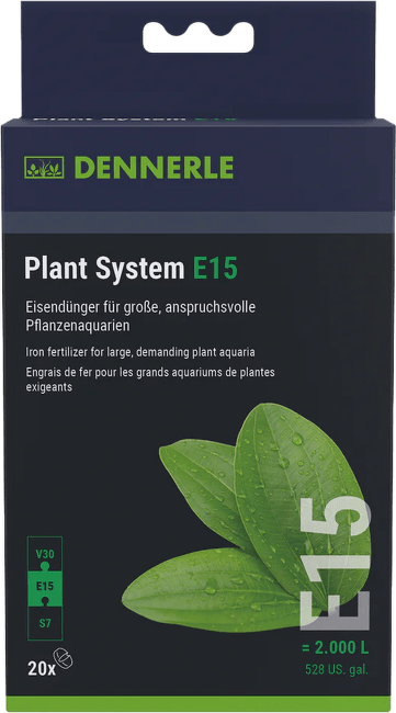 Dennerle Plant System E15 Tabletové hnojivo 20 tabliet