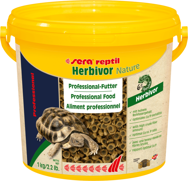 Корм для рептилий – Sera Reptil Professional Herbivor Nature, 250 мл
