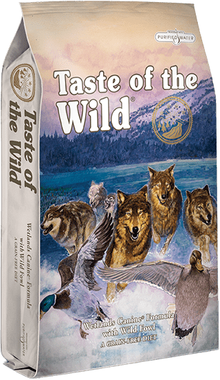 Taste of the Wild Dog Wetlands divá hydina 12,2 kg 