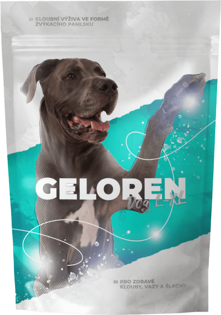 Kĺbová výživa pre psov Geloren Dog L–XL 420 g