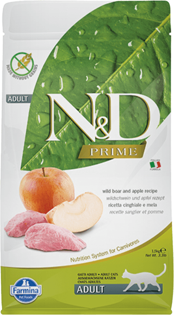 ND Cat GF Adult  kanec a jablko 1,5kg