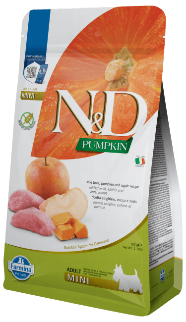 ND Dog Pumpkin Adult Mini kanec a jablko 0,8 kg
