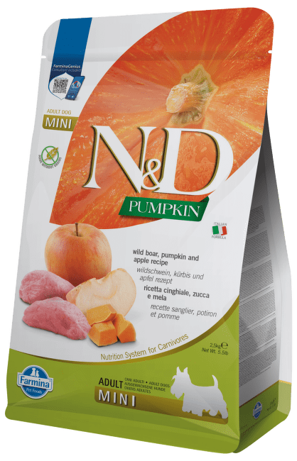 ND Dog Pumpkin Adult Mini kanec a jablko 2,5 kg