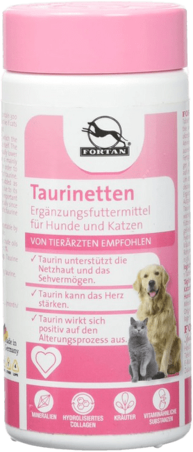 Papildbarība dzīvniekiem - Taurineteen tab, 600 mg / 300 mg, 150 gab. 
