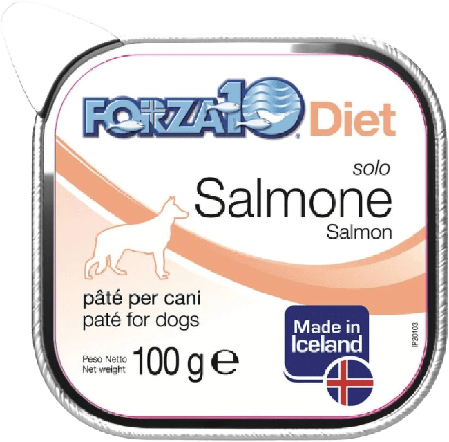 Диетические консервы для собак – FORZA10, DIET LINE Solo Diet, Salmon, 100 г