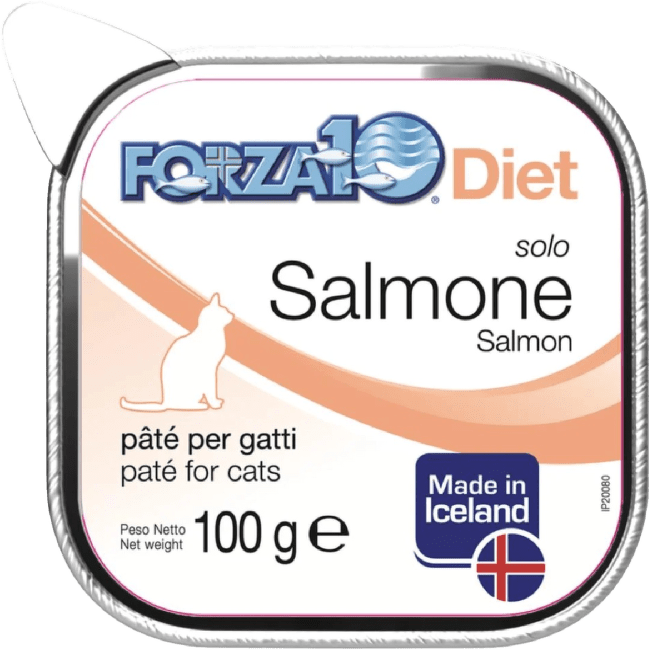 Диетические консервы для кошек – FORZA10, DIET LINE Solo Diet, Salmon, 100 г