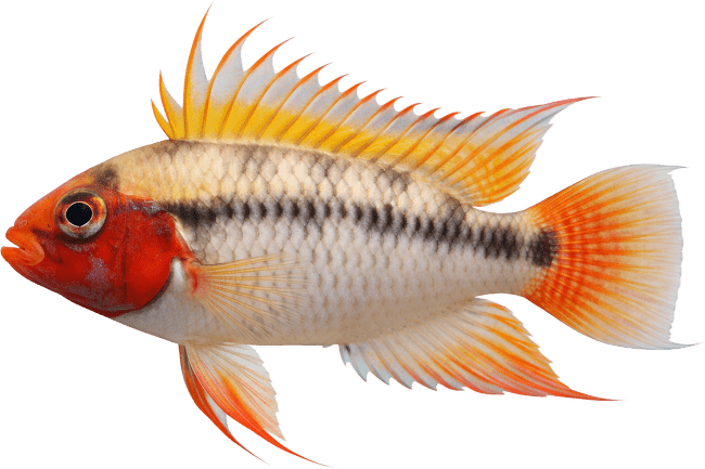 Cichlidka papouščí – Apistogramma var. Colour