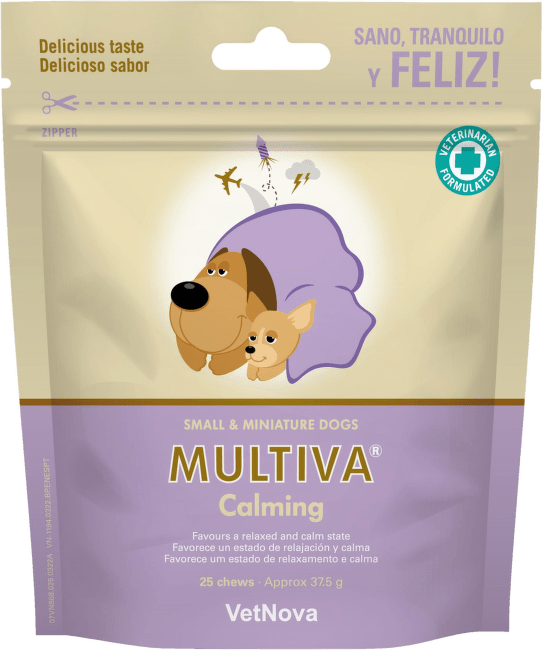 Успокоительное для собак – Multiva Calming Small and Miniature dog, 25 chews
