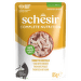 Konservi kaķiem – SCHESIR Complete Nutrition Pouch, Tuna and Chicken in jelly, 85 g