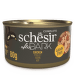 Konservi kaķiem – Schesir After Dark Chicken in Broth, 80 g