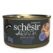 Konservi kaķiem – Schesir After Dark Chicken with Duck in Broth, 80 g