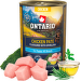 Konservi kucēniem – Ontario Puppy Chicken Pate Flavoured with Spirulina, 400 g