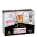 Konservi kaķiem – Pro Plan Delicate Digestion (tītars/okeāna zivis), 10 x 85 g