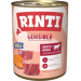 Konservi suņiem – Rinti Sensible Beef and Sweet Potato, 800 g