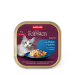 Konservi kaķiem – VomFeinsten Adult in jelly with chicken + salmon, 85 g