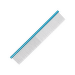Расческа для собак - Groom Professional, Spectrum Aluminium Comb, Light Blue, 19 см