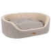 Guļvieta suņiem – AmiPlay Ellipse bedding 2in1 ECO Malmo L, 73 x 64 x 22 cm, Beige