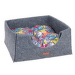 Mājiņa kaķiem – AmiPlay Hygge Cat, 38 x 38 x 36 cm, gray